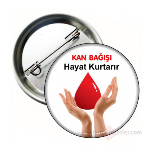 Buton Rozet Kan Bağışı