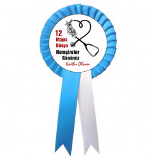 Hemşireler Gününüz Kutlu Olsun Saten Kokart