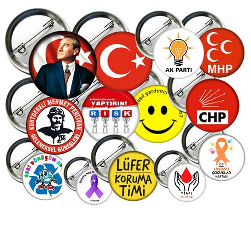 İğneli Buton Rozet