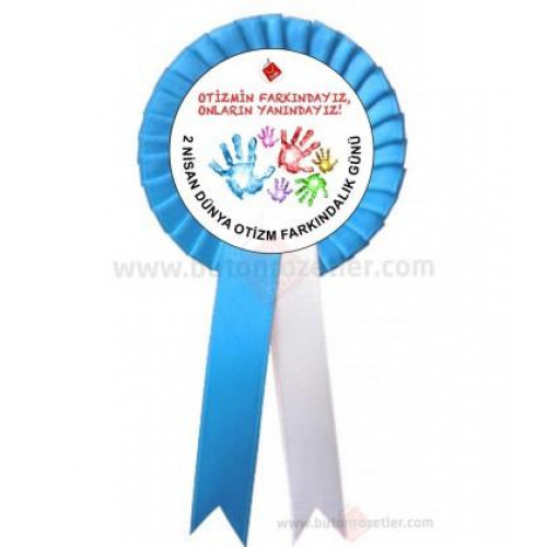 Kokart Otizm Farkındalık Günü Kokartı