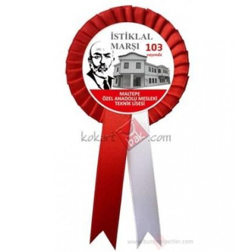 Mehmet Akif Ersoyu Anma Günü Yaka Kokartları 25