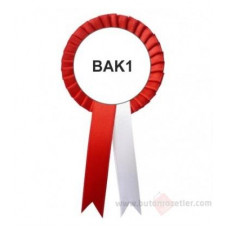 Boş Kokart Kırmızı Beyaz