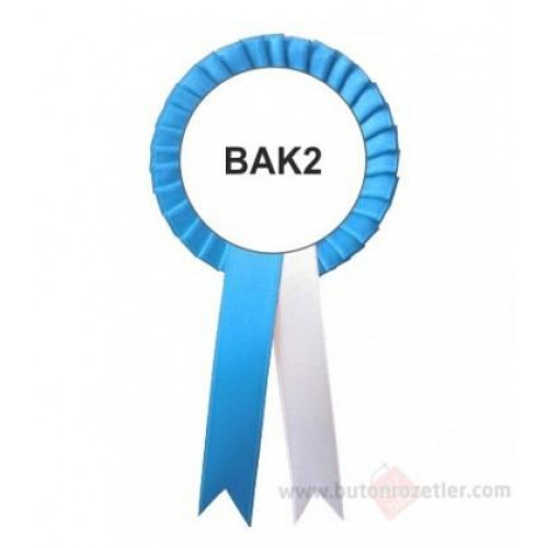 Toptan Kokart Mavi Beyaz Saten Kokart 10000